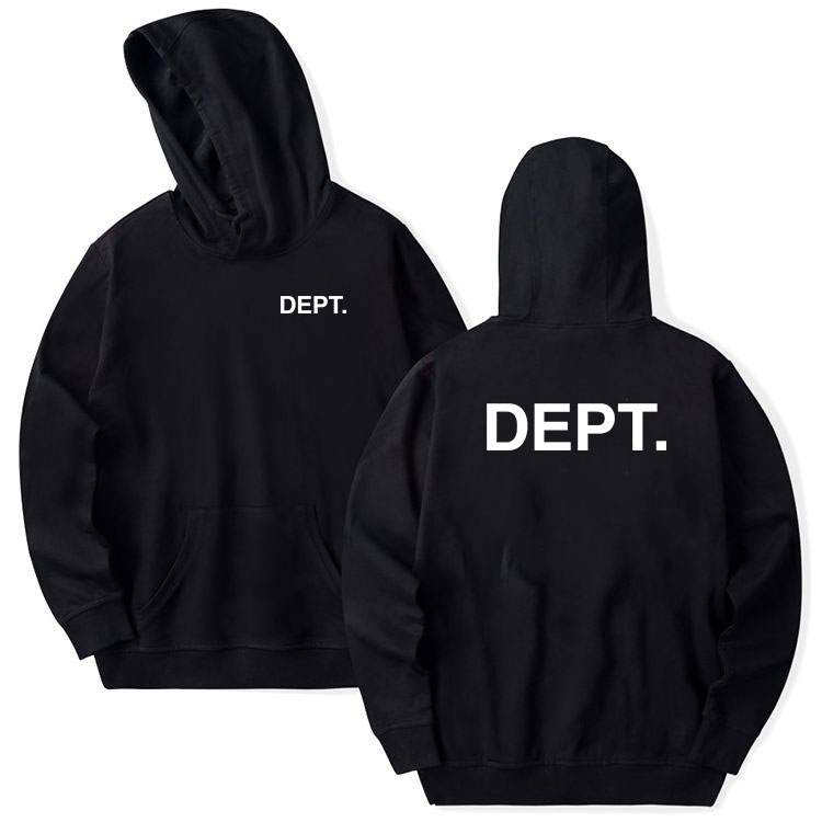 Dept Front And Back Print Hoodie