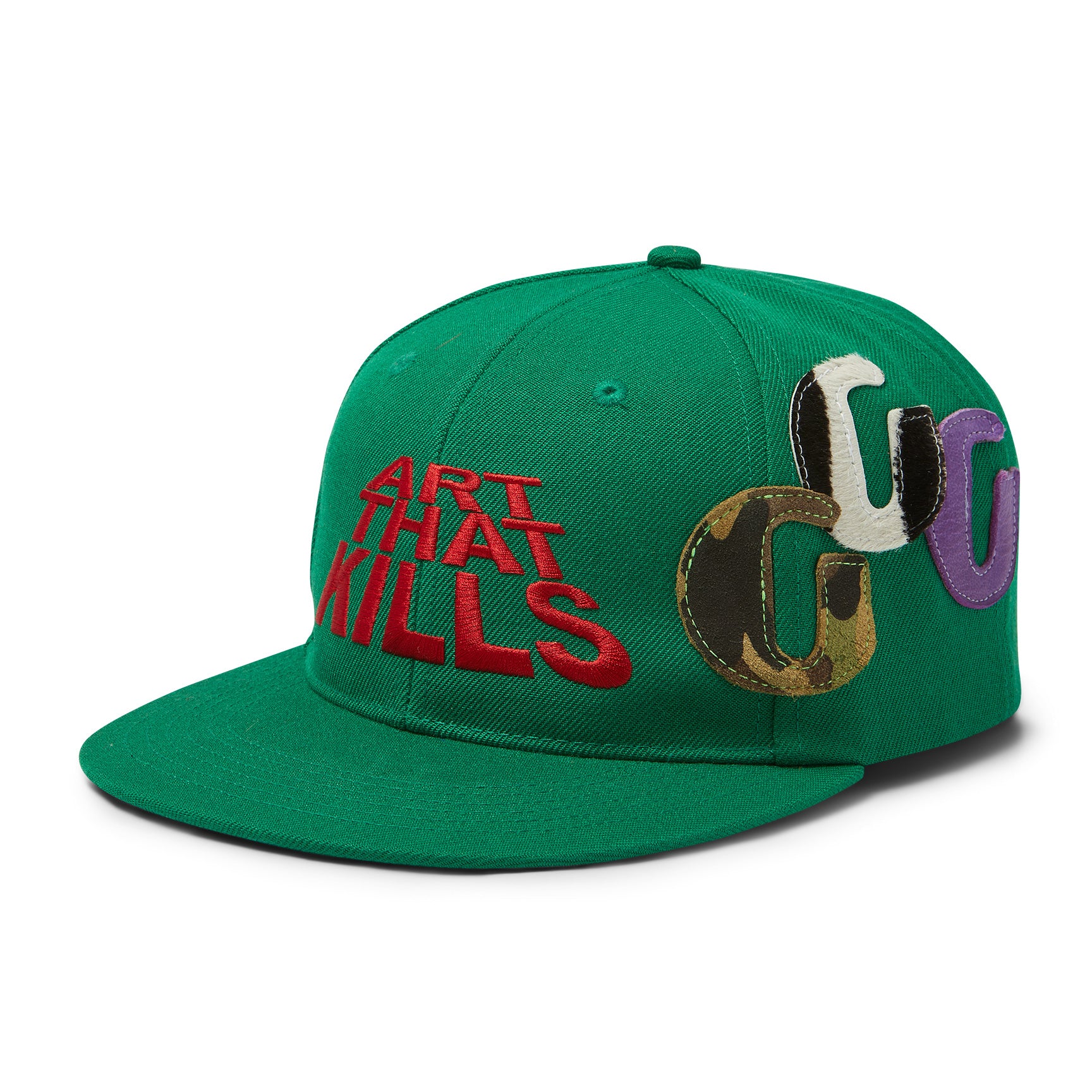 ATK G-PATCH FITTED GREEN CAP - Gallery Dept.