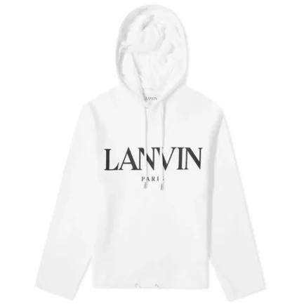 Lanvin Enfant Logo Print Hoodie