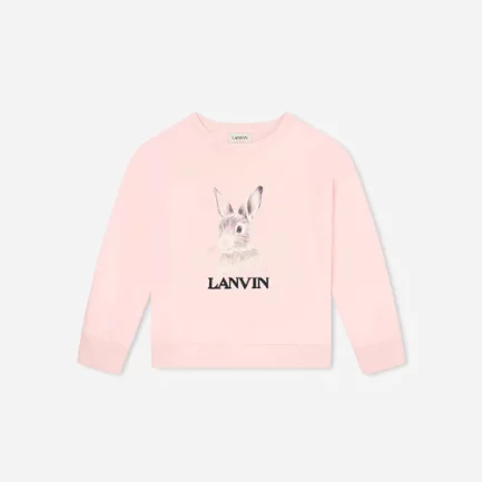 Lanvin Fleece Sweatshirt Pink