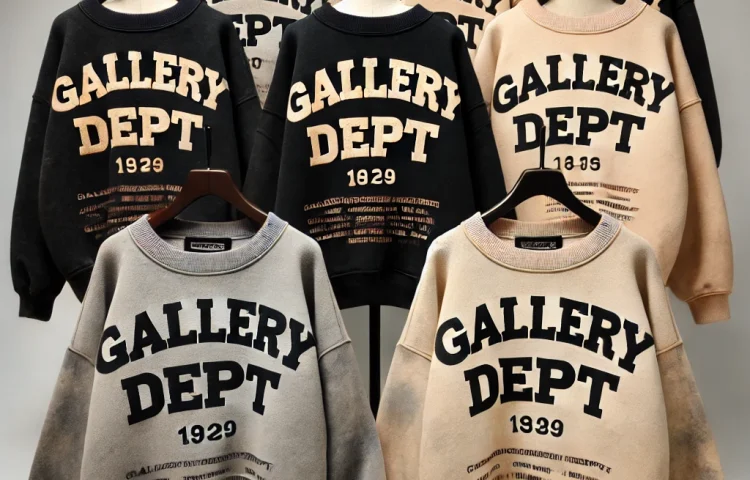 Gallery Dept Sweatshirt A New Brand Streetwear with Artistic Edge